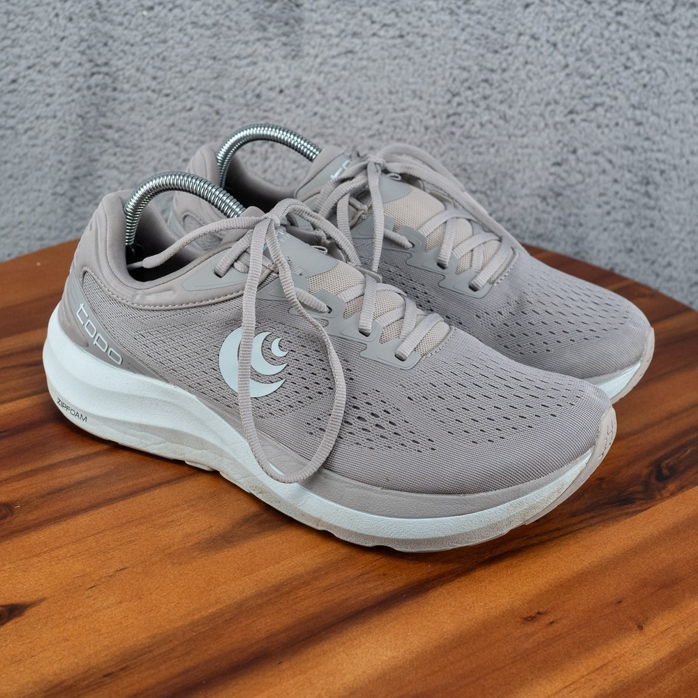 Topo Phantom 3 Womens Size 10 Gray Blue Athletic Workout Walking Shoes Sneakers